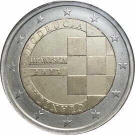 Croatie - Introduction de l'euro (Coincard) - Réf.10