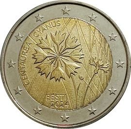 Estonie - Bleuet (Coincard BU) - Réf.40