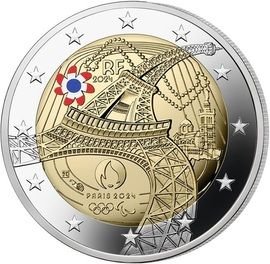 France - JO 2024 Paris au cœur des Jeux (Coffret BE Colorisée) - Réf.68