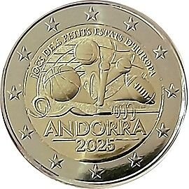 Andorre - Jeux des petits États d'Europe (Coincard BU) - Réf.161