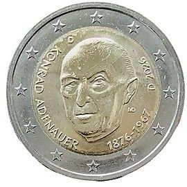 Allemagne - Konrad Adenauer (UNC Lot 5 pièces) - Réf.169