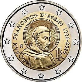 Italie - Saint François d'Assise - Saint Francis of Assisi (Rouleau UNC) - Réf.182