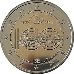 Belgique - SNBC Société nationale des chemins de fer belges (Coffret BE Polissage Inversée) - Réf.220